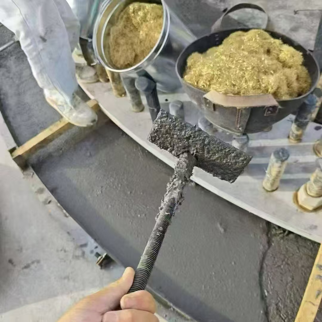 赞皇C120钢纤维高强无收灌浆料 轧机压缩机汽轮机发电机锻压设备底座灌浆材料